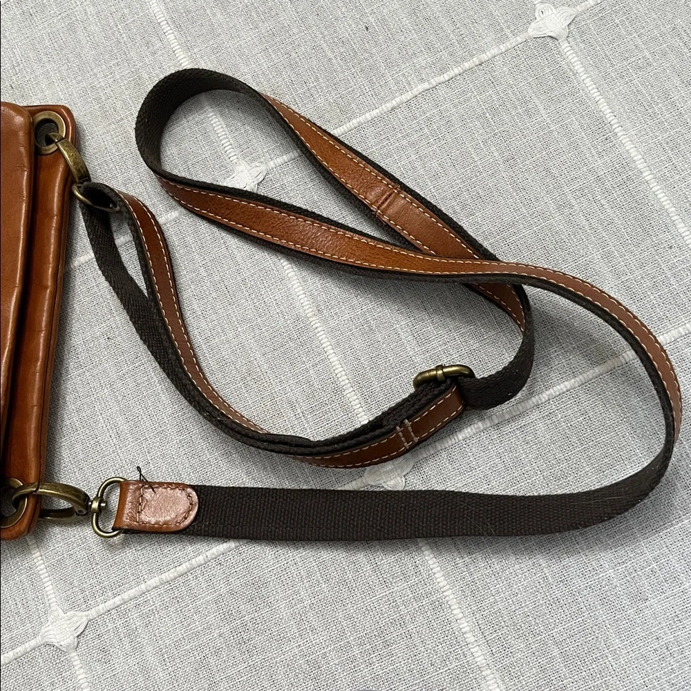 PATRICIA NASH Leather  MESSENGER Bag WALLET and DUST BAG - Picture 3 of 14